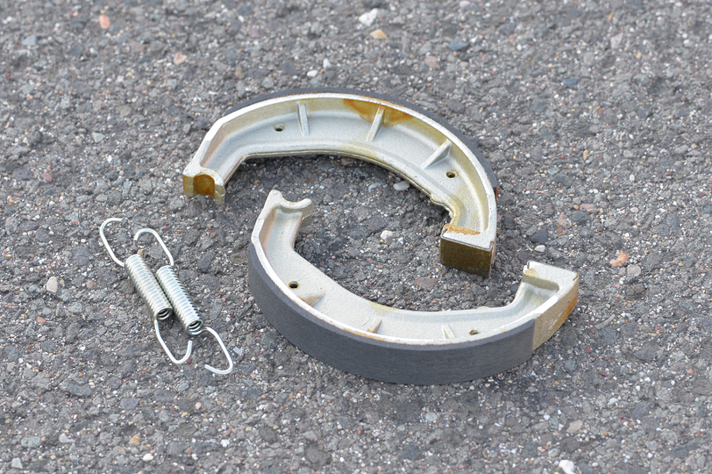 Drum Brake Pads Flat